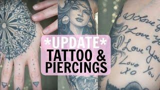 UPDATE TATTOOS & *NEW* PIERCING?!