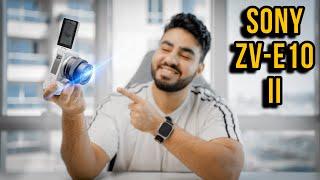 Sony ZV-E10 ii | لو عايز تبدأ صناعة محتوي لازم تشوف الكاميرا الجديدة ديه