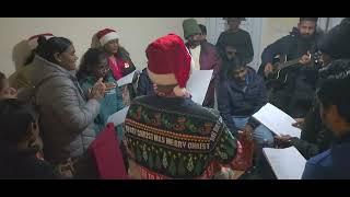 Christmas Carol round’23 ️to Allwyn Samuel house |Liverpool Tamil Prayer Fellowship|part 1