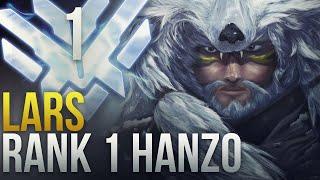 LARS IS THE BEST HANZO - RANK 1 HANZO - Overwatch Montage