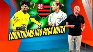 GLOBO ESPORTE FLAMENGO!! TEM QUE RESPEITAR O FLAMENGO! CORINTHIANS NÃO PAGA MULTA DE HUGO SOUZA E...