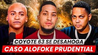 COYOTE 63 SE DESAHOGA CON ALOFOKE PRUDENTIAL Y ARTISTAS DE NEW YORK .