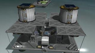 Kerbal Space Program: IT WORKS! I Made A Hover Base