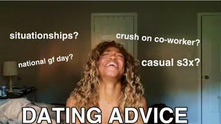 dating advice from a girl who’s never been in a relationship :/