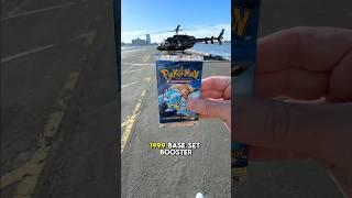 Pokemon Base Set Opened 2,000 ft over New York! 