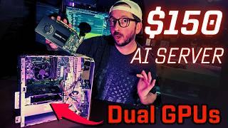 SUPER Cheap Ai PC - Low Wattage, Budget Friendly, Local Ai Server with Vision