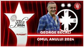 Gigi Becali - OMUL ANULUI! Patronul FCSB, DISCURS FURIBUND la Super Gala Fanatik 2024