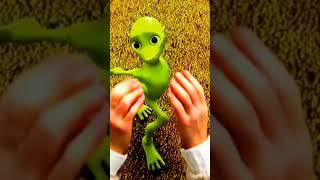 Green Alien Dance | El Chombo - Dame Tu Cosita feat. -Yeşil Uzaylı Dansı #dametucosita #shorts#cover