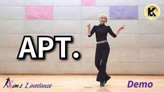 APT. Linedance (Demo) 초급 [Choreo: Heejin Kim, Misun Yu & Youngeun Song]