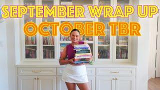 The 18 Books I Read in September + TBR JAR Picks my October Reads  | Reading Wrap Up + October TBR