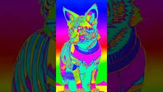 Cute Aardwolf with beautiful music