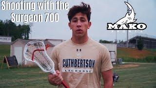 STX Surgeon 700 Lacrosse Head Shooting Demo