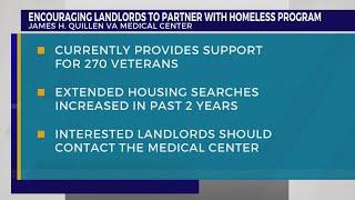 Landlords urged to take part in homeless veterans program