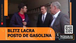 BLITZ LACRA POSTO DE GASOLINA