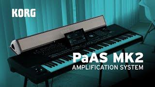 KORG PaAS MK2 - The Pa Series Amplification System for Pa5X, Pa4X and Pa3X