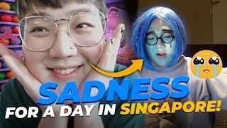 Traveling as SADNESS imnida!  (SINGAPORE TRIP WITH @disneyplusphilippines )