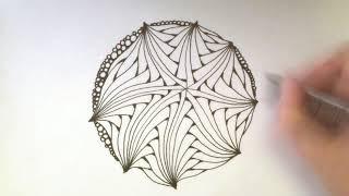 ZEN art | Медитативное рисование | часть 18