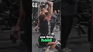 STRONGER Back: How to Execute the Perfect Pull-Down | Joey Thurman #shorts