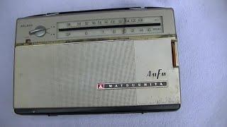 1960 Matsushita AM FM Transistor Radio Repair T30