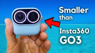 Smaller than Insta360 GO 3 | A.I. powered Mology Magic Vlog and Surveillance Camera