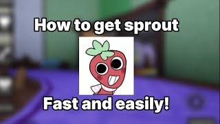 How to get sprout fast and easily! full guide in dandys world!