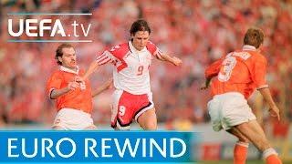 EURO 1992 Highlights: Netherlands 2-2 Denmark (4-5 pens)