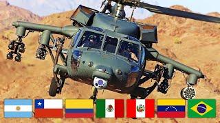 TODOS los Helicópteros Artillados y de Ataque de Latinoamérica - ¿Cuál es el Mejor?