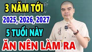 Giới Tiên Tri Tiết Lộ: 3 Năm Tới 5 Con Giáp ĐỔI ĐỜI Giàu Nhanh Chóng Mặt, Tiền Vàng Ùn Ùn Kéo Vào