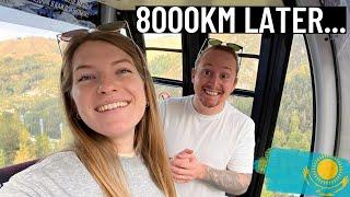 Traveling 5,000 miles overland to Kazakhstan 