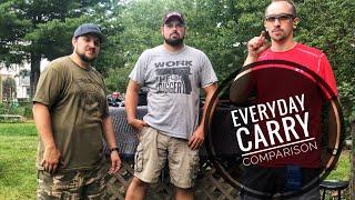 Everyday Carry Comparison With @WorkTheTrigger  and @Builder_Shooter | EDC