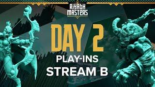 Riyadh Masters 2023 – Day 2 – Play-In – Stream B