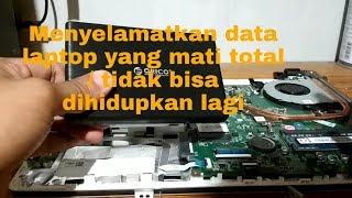 Cara Back Up Data / File Dari Laptop Mati Total