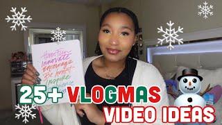 25+ VLOGMAS IDEAS 2023 II grow your channel during vlogmas II Biyanii