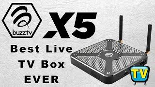 BuzzTV X5 128AI Android 11 TV Box - So haben Sie Live-TV noch nie gesehen!