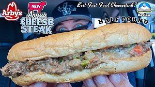 Arby's® Angus Cheesesteak Review! | Is This The BEST Fast Food Cheesesteak? | theendorsement