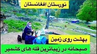 سفر به زیباترین قله های کشمیر(مثل نورستان افغانستان است)️