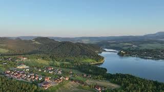 Panorama Czorsztyn - Jezioro Czorsztyńskie - Tatry - 4K