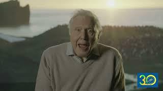 Sir David Attenborough message on #LIFEprogramme & #Natura2000's 30th anniversary 