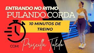 Pulando Corda por 10 minutos Para Iniciantes