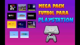 MEGA PACK JUEGOS FUTBOL PARA PS1 #playstation  #futbolperuano #winningeleven #chontex #todochevere