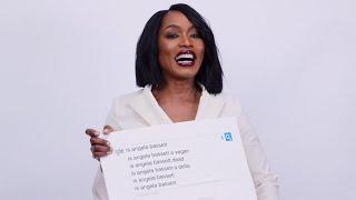 Angela Bassett Answers the Web's Most Searched Questions | WIRED