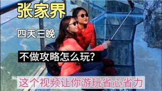 张家界旅游不做攻略怎么玩？看完这个视频让你游玩省心省力