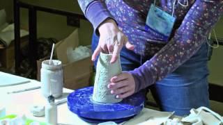 Jennifer Allen Process Room: Textural Surfaces on Porcelain