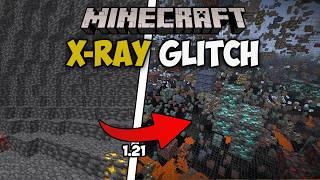 Easiest Minecraft 1.21 Survival Xray Glitch Guide | Minecraft xray glitch 1.21