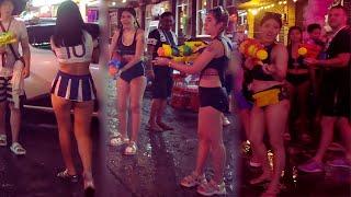  [4K] Soi 6 Songkran and Runway Market April, 2024