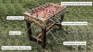 Custom Foosball Table | Xplor Games