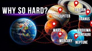 Why Is It So Hard To Go To The Planets Of The Solar System?