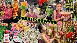 Diwali mai ki itne sare shopping || Diwali shopping vlog 🪔