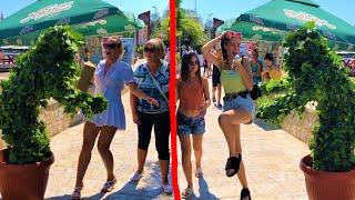 These Girls Screams!! BEST Reactions!! Bushman Prank