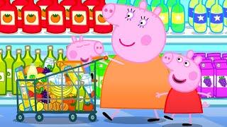 Peppa Pig Goes Grocery Shopping  | Peppa Pig | Full Episodes | Collection | Cartoon